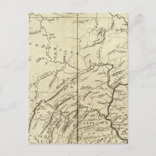 Postal Estado de Pensilvania (Anverso)