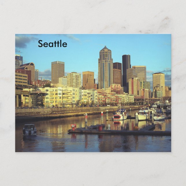 Postal Estado de Seattle Washington (Anverso)
