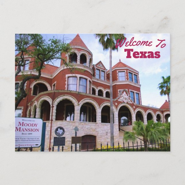 Postal Estado de Texas (Anverso)