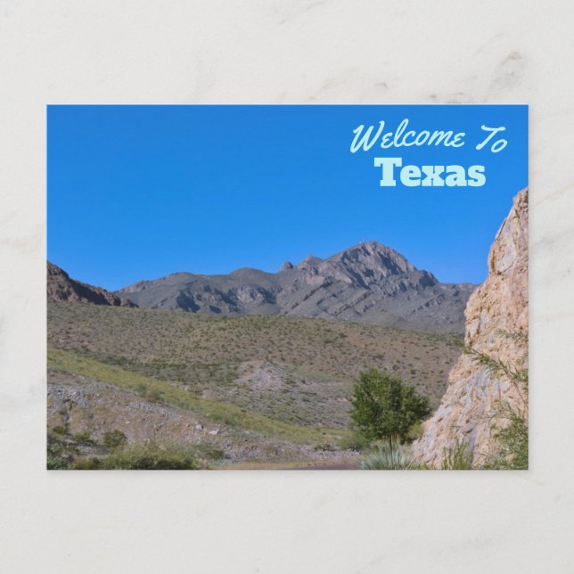 Postal Estado de Texas (Anverso)