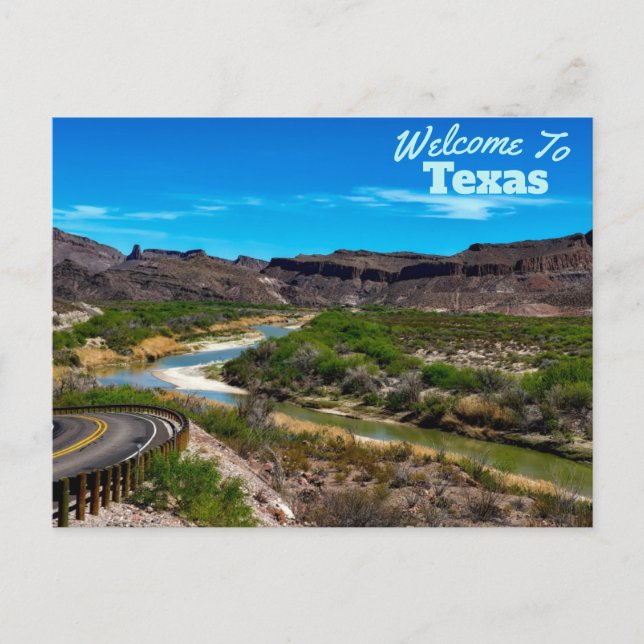 Postal Estado de Texas (Anverso)