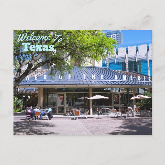 Postal Estado de Texas (Anverso)