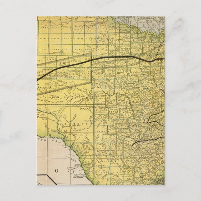 Postal Estado de Texas 2 (Anverso)