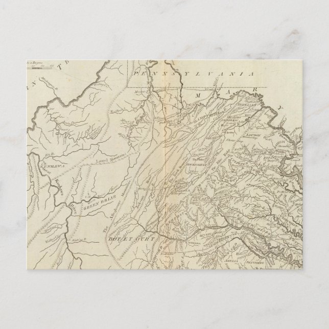 Postal Estado de Virginia (Anverso)