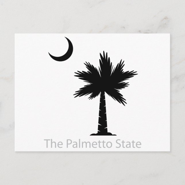 Postal Estado del Palmetto (Anverso)