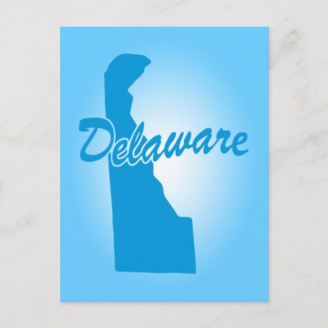 Postal Estado Delaware (Anverso)