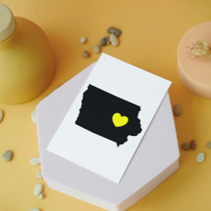 Postal Estado Hawkeye - Amor