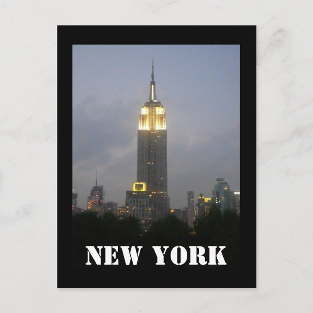 Postal estado imperial nueva york (Anverso)