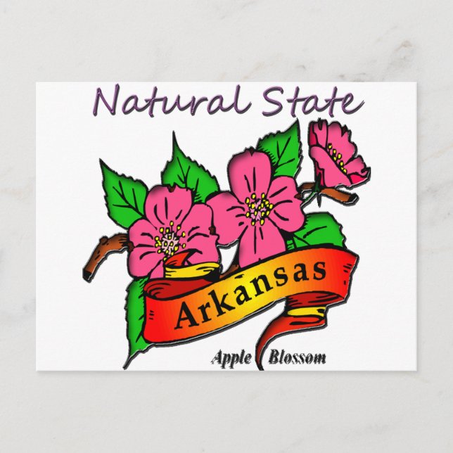 Postal Estado natural de Arkansas: la expansión de Apple (Anverso)