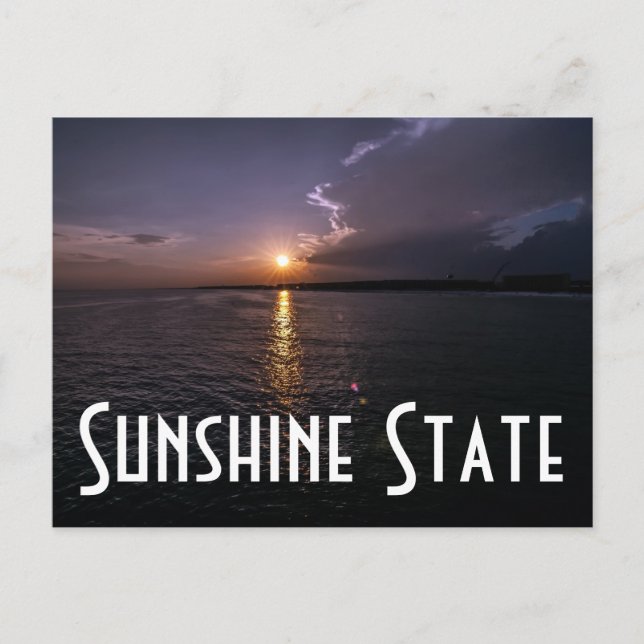 Postal Estado Sunshine (Anverso)