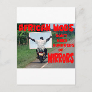 Postal estados de ánimo africanos