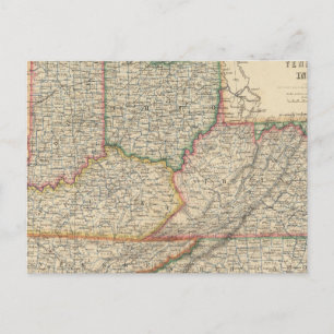 Postal Estados de Delaware y Maryland