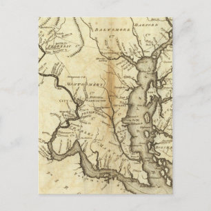 Postal Estados de Maryland y Delaware