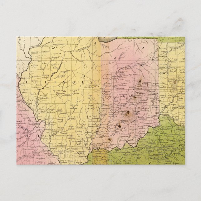 Postal Estados de Occidente (Anverso)