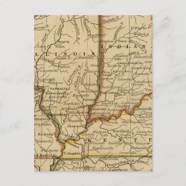 Postal Estados de Occidente (Anverso)