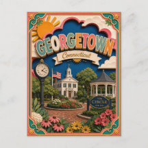Estados de PopCut Georgetown Delaware Arte de Pape