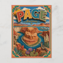Estados de PopCut Página Arte de Papel Arizona