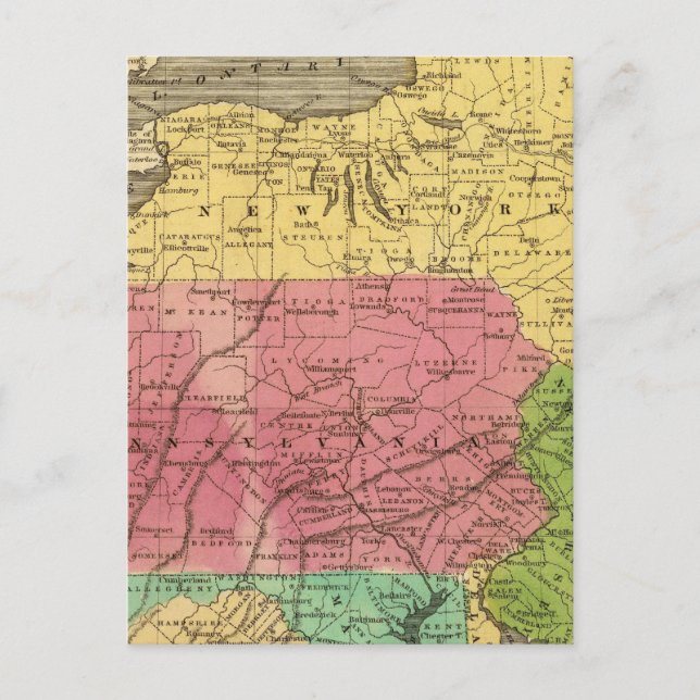 Postal Estados del Oriente Medio 3 (Anverso)