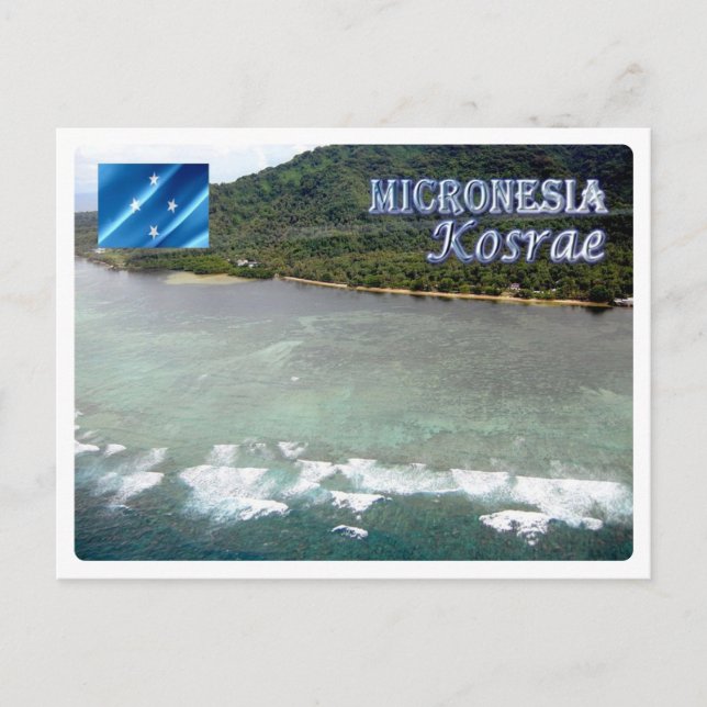 Postal Estados Federados de Micronesia - Kosrae (Anverso)