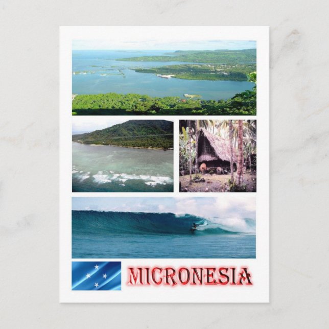 Postal Estados Federados de Micronesia - Mosaico - (Anverso)