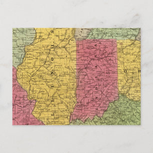 Postal Estados Occidentales, los E.E.U.U.