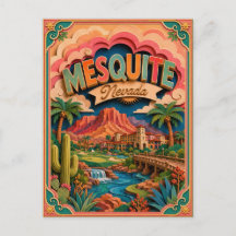 Estados PopCut Mesquite Nevada Arte de Papel