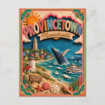 Estados PopCut Provincetown Massachusetts Arte de 