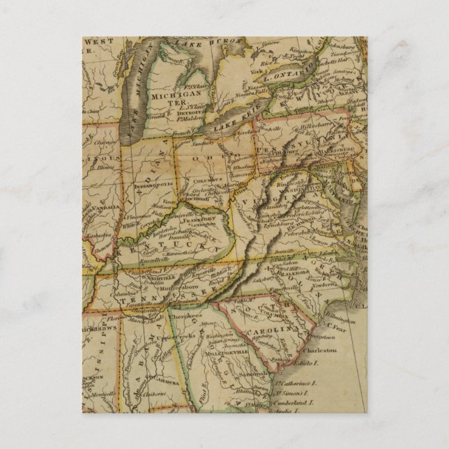 Postal Estados Unidos 2 (Anverso)