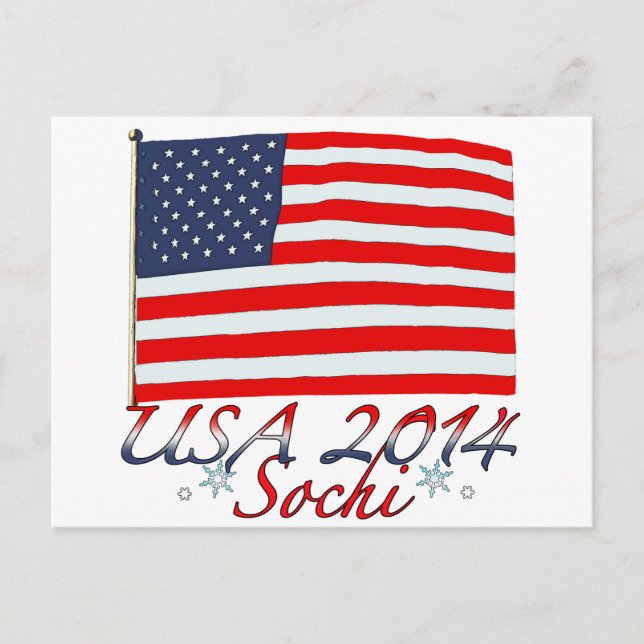Postal Estados Unidos 2014 (Anverso)