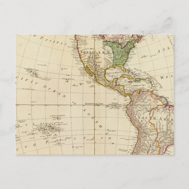 Postal Estados Unidos - Asentamientos de tribus indias (Anverso)