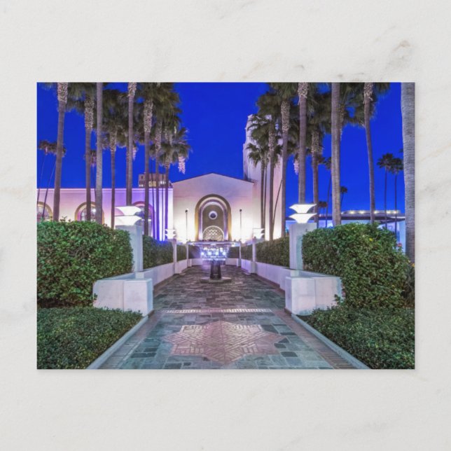 Postal Estados Unidos, California, Los Ángeles, Union Sta (Anverso)