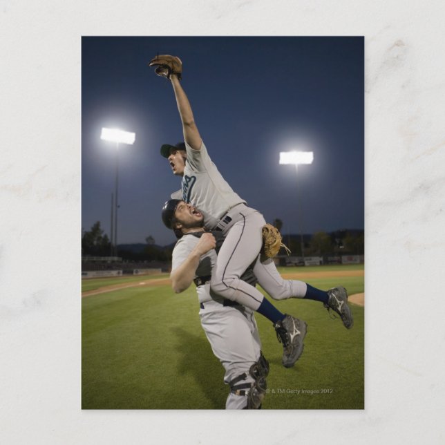 Postal Estados Unidos, California, San Bernardino, béisbo (Anverso)