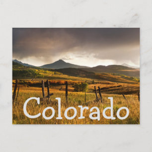 Postal Estados Unidos, Colorado, Montañas San Juan