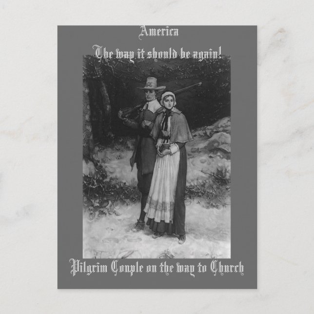 Postal ¡Estados Unidos como debería ser otra vez! (Anverso)