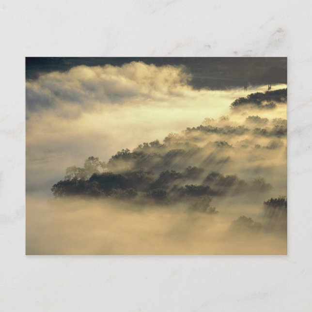 Postal Estados Unidos, Dakota del Norte, Valle del Río Mi (Anverso)