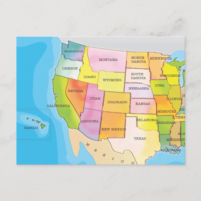 Postal Estados Unidos De América (Anverso)