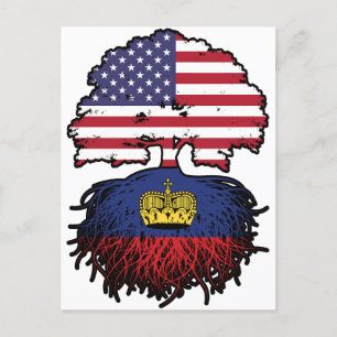 Postal Estados Unidos de América Liechtenstein