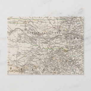 Postal Estados Unidos de América Territorio del Sur de la