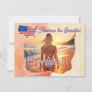 Postal Estados Unidos: La bella Hawai