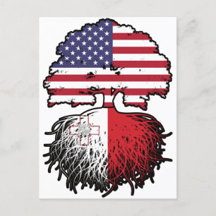 Postal Estados Unidos maltés Estados Unidos