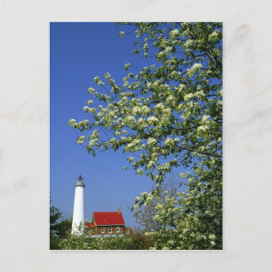 Postal Estados Unidos, Michigan, Este de Tawas. Faro Tawa