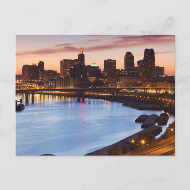 Postal Estados Unidos, Minnesota, Minneapolis, St. Paul 2 (Anverso)
