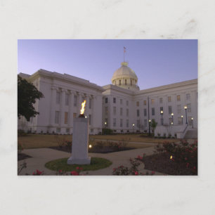 Postal Estados Unidos - Montgomery - Alabama - Capitolio 