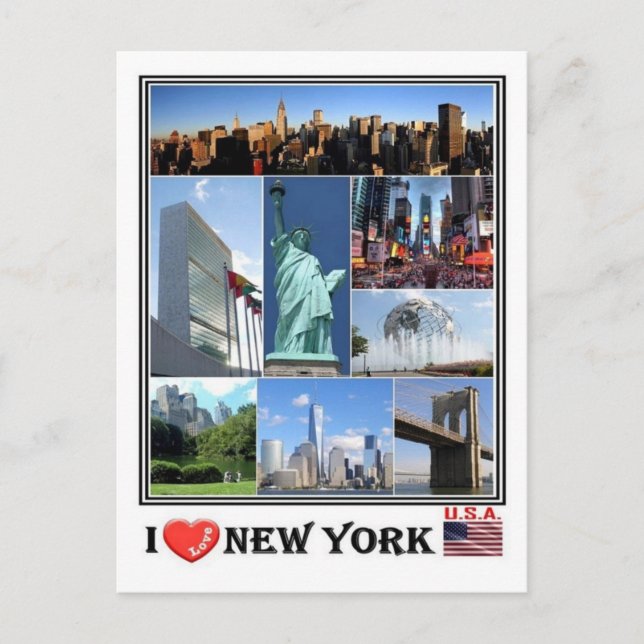 Postal Estados Unidos - Nueva York - (Anverso)