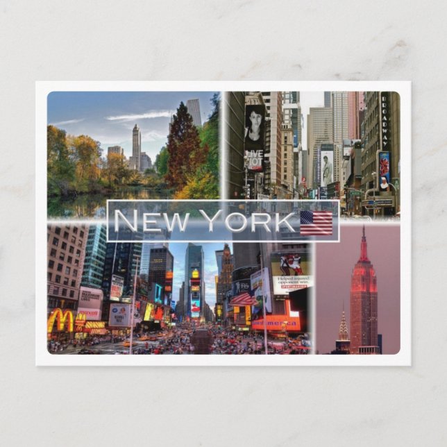 Postal Estados Unidos - Nueva York Estados Unidos - (Anverso)