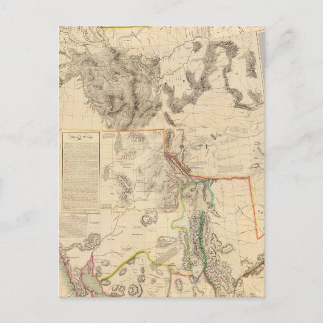 Postal Estados Unidos Occidental compuesto (Anverso)