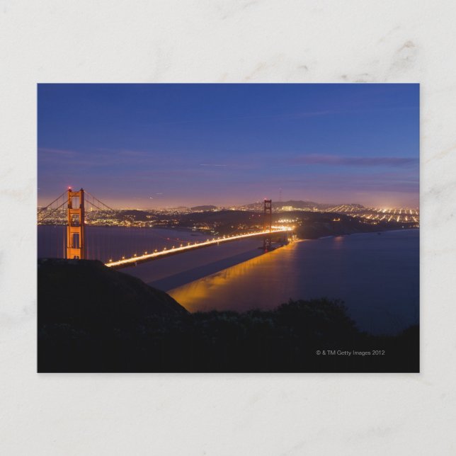 Postal Estados Unidos, San Francisco, ciudad con Golden 3 (Anverso)