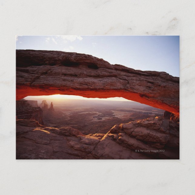 Postal Estados Unidos, Utah, Parque Nacional Canyonlands, (Anverso)