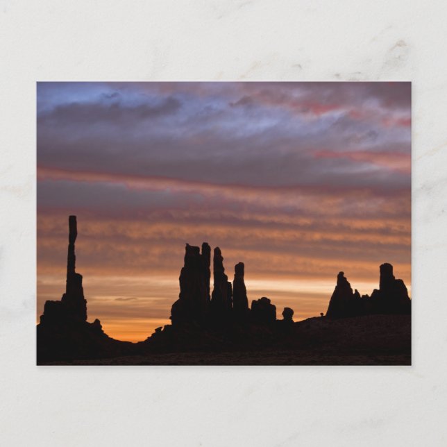 Postal Estados Unidos, Utah, Parque Nacional Monument Val (Anverso)