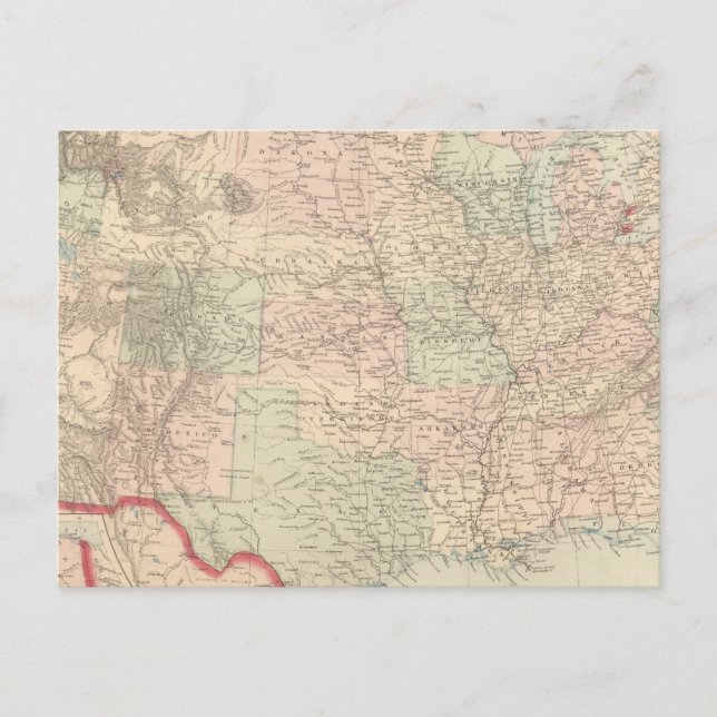 Postal Estados Unidos y territorios 2 (Anverso)